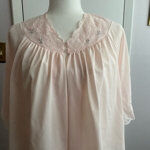 Vintage Shadowline Vintage Pale Pink Bed Jacket